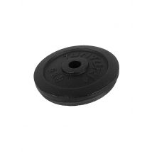 TUNTURI Gusseisen-Hantelscheibe 1x 5 KG schwarz