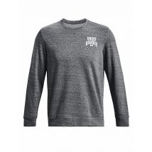 UNDER ARMOUR Herren Sweater UA Rival Terry Graphic Crew grau | XL