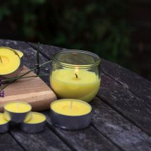 25 Hour Citronella Glass Candle Jar