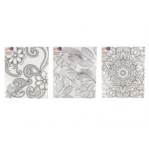 Colour in Canvas (3 pack)