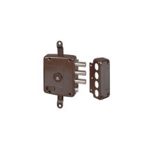 Serratura doppia mappa applicare 4 mandate + scrocco + 3 punti corpo 60 mm – Cisa