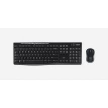 Toetsenbord Logitech MK270 Qwerty +muis zwart