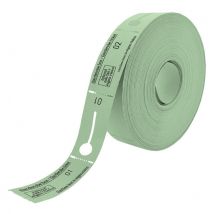 Garderobebonnen Combicraft nummering 2x 1 t/m 500 groen