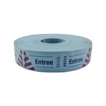 Entreebewijs Combicraft nummering 1-1000 blauw