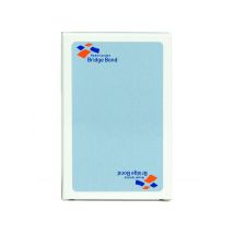 Speelkaarten bridgebond blauw