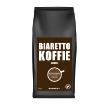 Koffie Biaretto bonen espresso 1000 gram