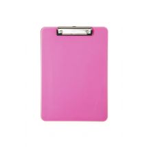 Klembord MAUL A4 staand transparant PS neon roze