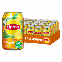 Frisdrank Lipton Ice Tea peach blik 330ml