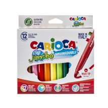 Viltstift Carioca Jumbo maxi assorti set à 12 stuks