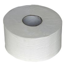 Toiletpapier Euro Products Q5 jumbo klein 2-laags 180m wit 240018