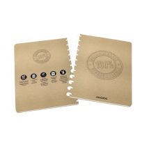 Schrift Adoc BIO A4 ruit 5x5mm 144 pagina's 90gr kraft