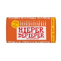 Chocolade Tony's Chocolonely melk karamel zeezout hieper de pieper reep 180gr