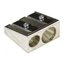 Puntenslijper Aristo metaal dubbel kegelvorm