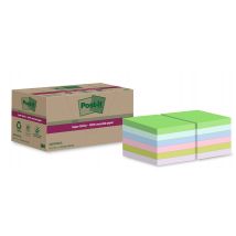 Memoblok Post-it 622 RSS12COL 47,6x47,6mm colour 12 stuks