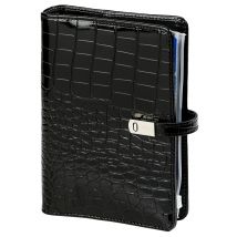 Organizer Kalpa Personal inclusief agenda 2025-2026 7dagen/2pagina's croco zwart