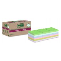 Memoblok Post-it 654 RSS12COL 76x76mm colour 14+4 gratis