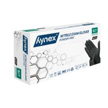 Handschoen Hynex S nitril zwart pak à 100 stuks