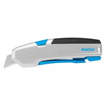 Veiligheidsmes Martor Secupro 625 trapezium 21mm zilver