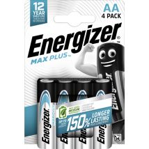 Batterij Energizer Max Plus 4xAA alkaline