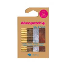 Hobbypapier Décopatch 30x40cm set à 4 vel thema Materials