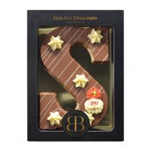 Chocoladeletter BB luxe melk S 220 gram