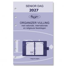 Agendavulling 2025 Kalpa Senior 1dag/1pagina