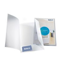 Offertemap Pearl 5 A4 met insteektas 2 kleppen transparant