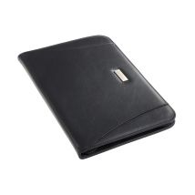 Schrijfmap Rillstab Excellent de luxe A4 lederlook zwart