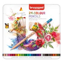 Kleurpotloden Bruynzeel Expression colour blik à 24 stuks