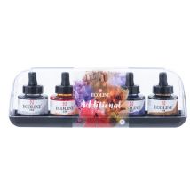 Inkt Talens Ecoline met pipet additional set à 5 ass