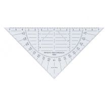 Geodriehoek Aristo 1550 160mm flexibel transparant