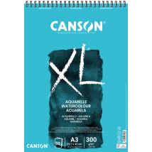 Aquarelblok Canson XL A3 30 vel 300gr spiraal