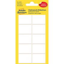 Etiket Avery Zweckform 3078 38x29mm wit 40 etiketten