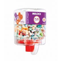 Oordoppen Moldex Spark Plugs soft 6-13mm dispenservulling à 250 paar assorti