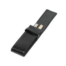 Pennenetui 322 2-delig buffelleer zwart