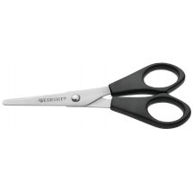 Kantoorschaar Westcott 130mm met kunststof grip rvs