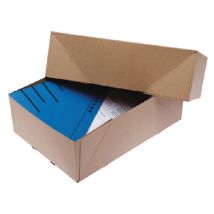 Paraatdoos CleverPack A4 307x220x108mm voor 1000 vel bruin pak à 10 stuks