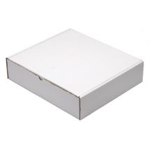 Postpakket CleverPack golfkarton 330x300x80mm wit pak à 5 stuks