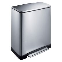 Pedaalemmer EKO E-Cube 50 liter rvs