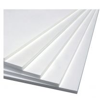 Foamboard 50x70cm 2-zijdig 5mm wit