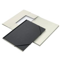 Combinatiemap Djois folio 6 vakken 240gr zwart