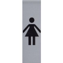 Infobord pictogram dame 165x44mm