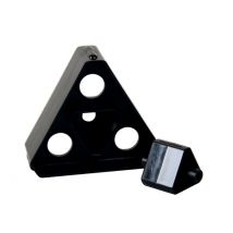 Plakbandhouderkern KW-trio voor 33m en 66m zwart