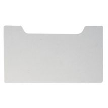 Afdekplaat Exacompta A4 dwars grijs