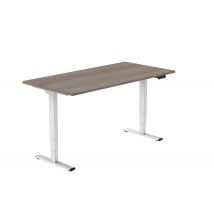 Elektrisch verstelbaar zit-sta bureau Tsherysh Economy White Robson 120 x 80