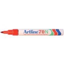 Viltstift Artline 70 rond 1.5mm rood