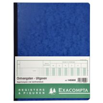 Register Piqure dagontvangsten 320x250mm 80vel assorti