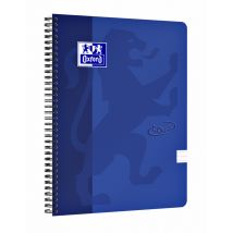 Spiraalblok Oxford Touch A4 lijn 140 pagina's 80gr blauw