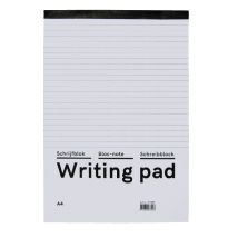 Schrijfblok Qbasic A4 lijn 160blz 60gr