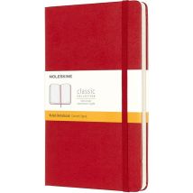 Notitieboek Moleskine large 130x210mm lijn rood
